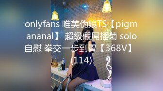 onlyfans 唯美伪娘TS【pigmananal】 超级假屌插菊 solo自慰 拳交一步到胃【368V】 (114)