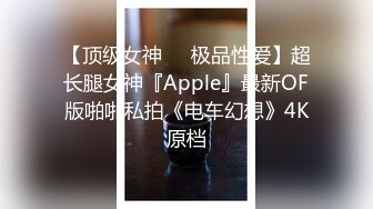 【顶级女神❤️极品性爱】超长腿女神『Apple』最新OF版啪啪私拍《电车幻想》4K原档