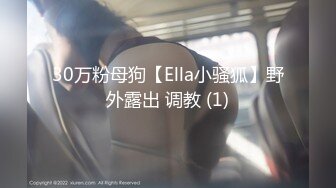 30万粉母狗【Ella小骚狐】野外露出 调教 (1)